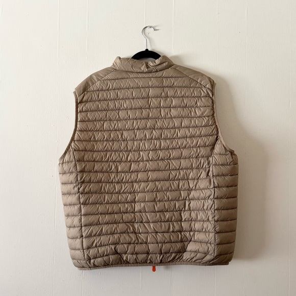 Save the Duck Men’s Bodywarmer Down Vest in Adamus Grey - Picture 4 of 9
